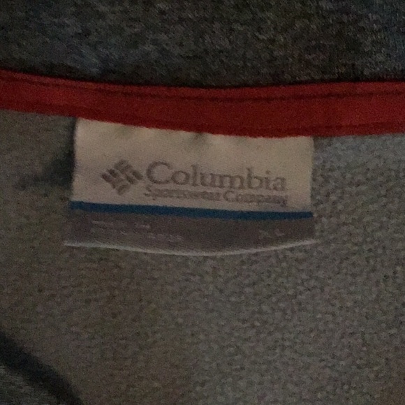 men’s Columbia 1/4 zip - Picture 2 of 2